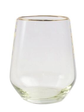 Set of 4 Viva by VIETRI Stemless Wine Glasses